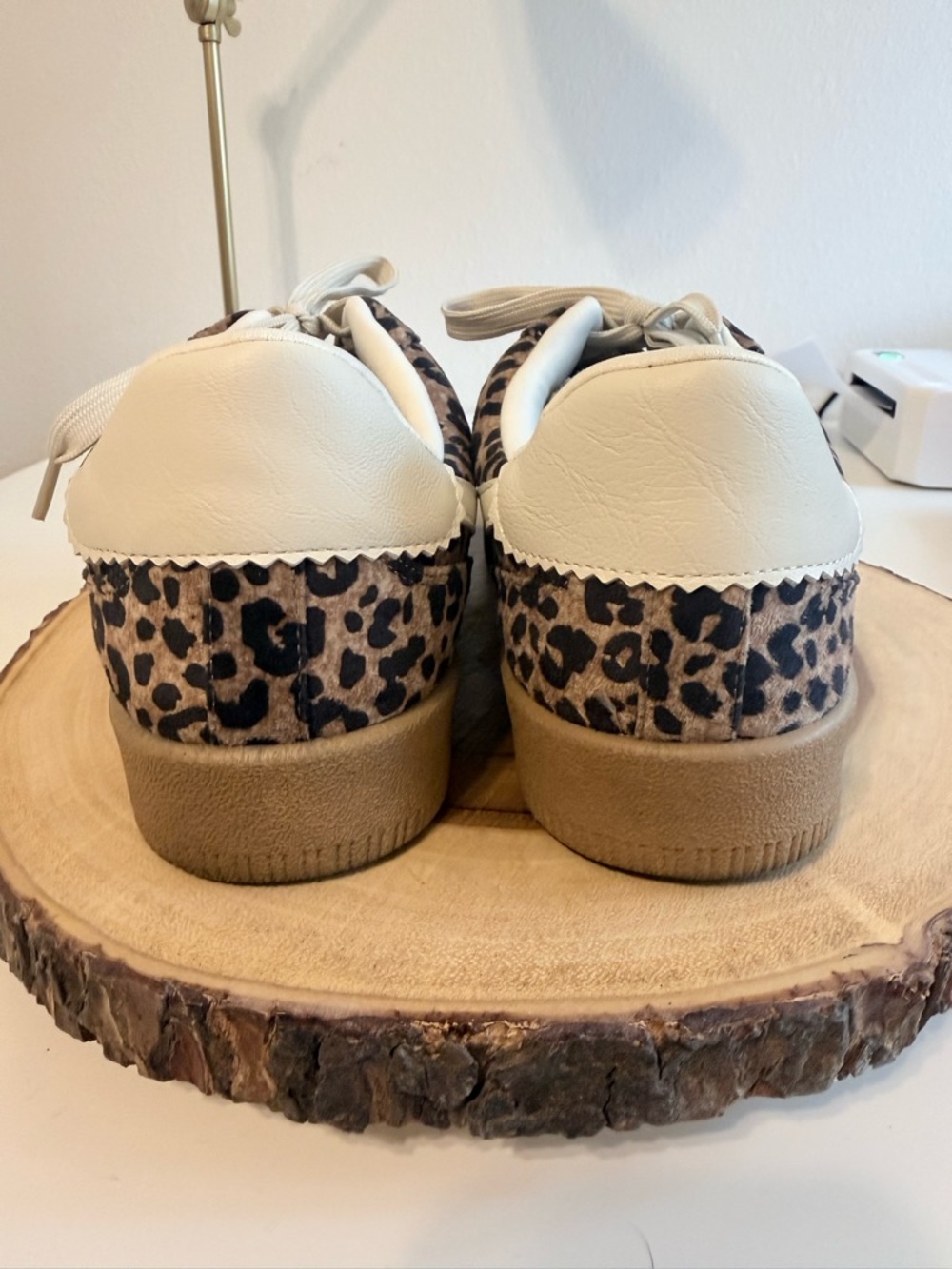 Dolce Vita Leopard Print Sneakers - Picture 7 of 13